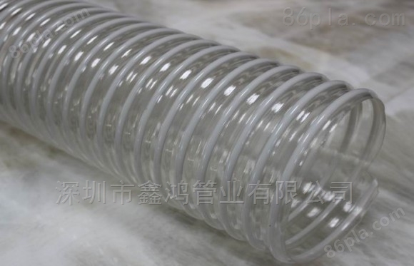 透明塑料波纹管的伸缩性，吸尘管设备钢丝管